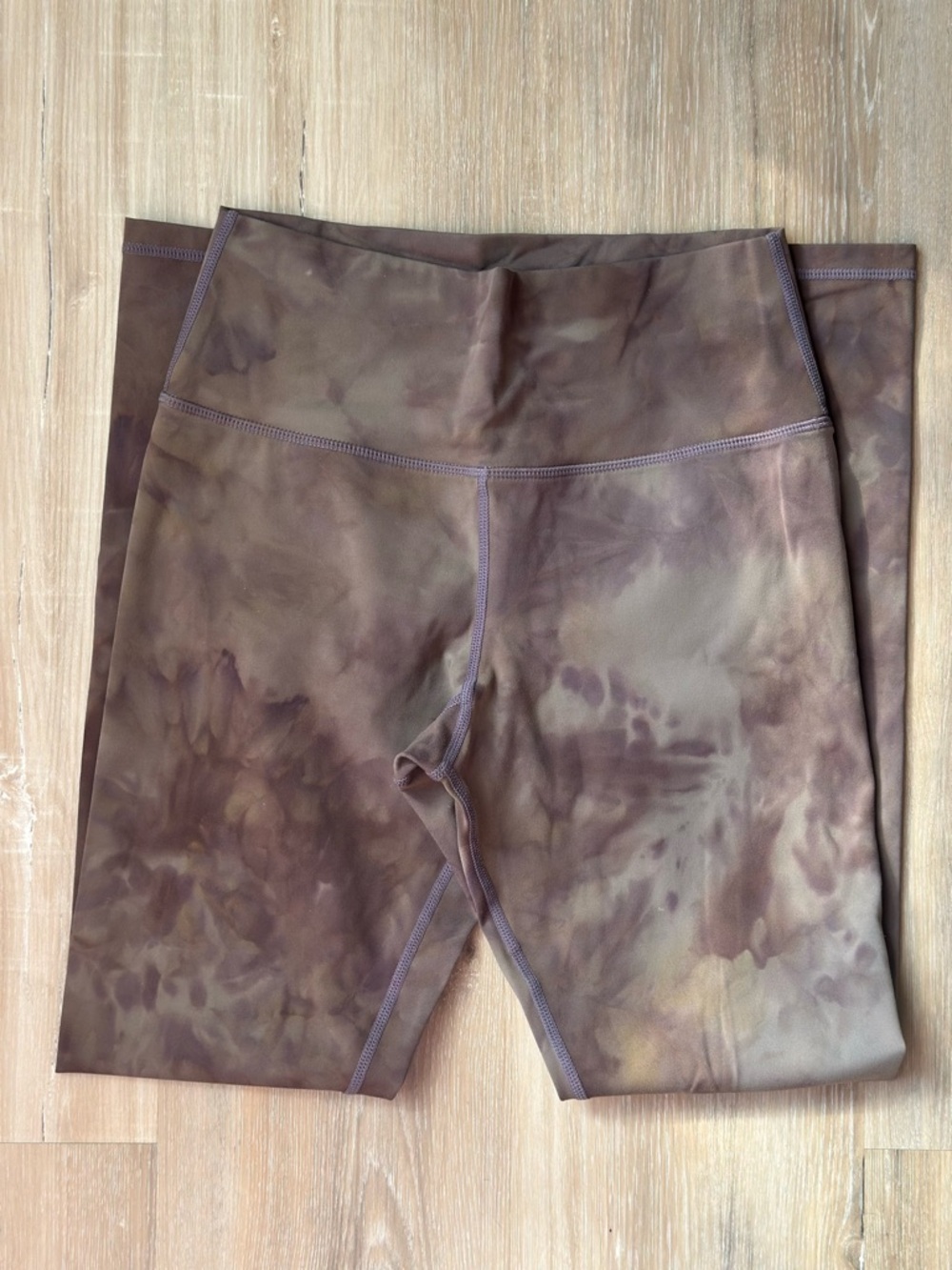 Glyder Mottled Brown High-Waist Leggings
